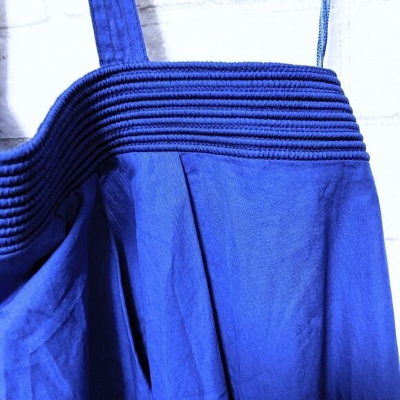 NWOT Anthropologie HEI HEI Blue Sunward Wide Leg Jumpsuit S - Picture 4 of 9